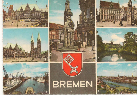 BREMEN - SETTE VEDUTE - V1963