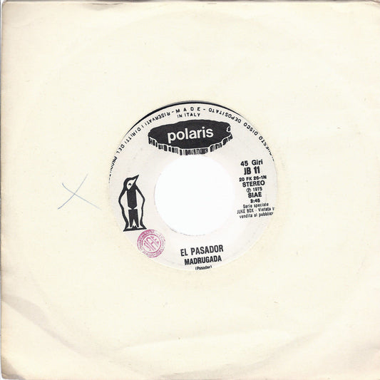 MADRUGADA - RITRATTO DI LUISA # EL PASADOR - Edizione per Juke Box