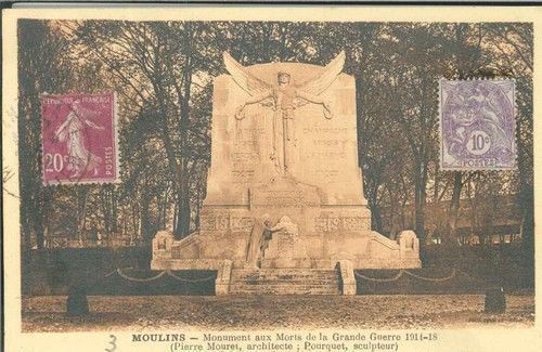 MOULINS - MONUMENT AUX MORT - V