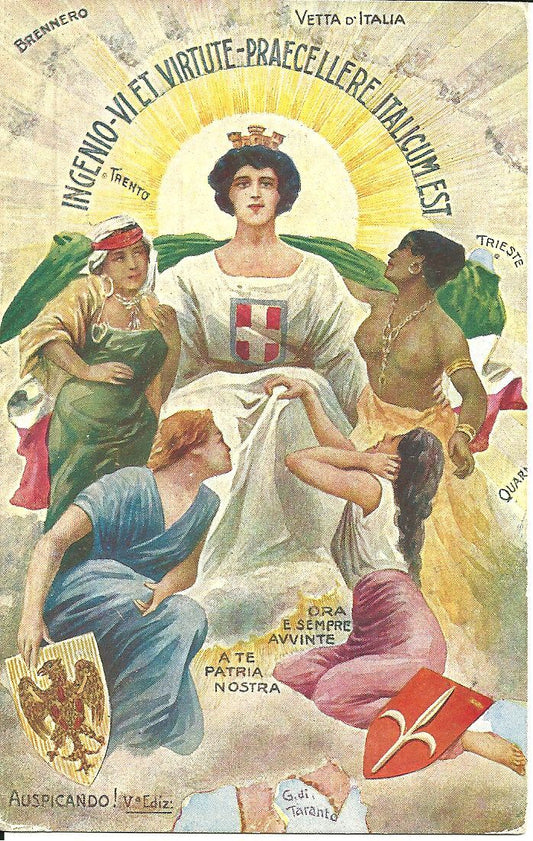 INGENIO VI ET VIRTUTE PRAECELLERE ITALICUM EST - NV
