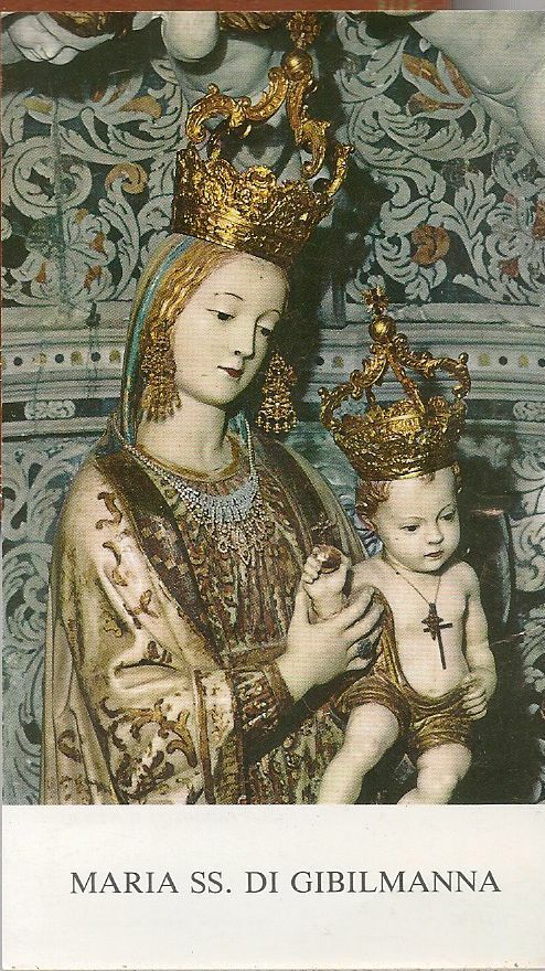 MARIA SS. DI GIBILMANNA - HOLY CARD