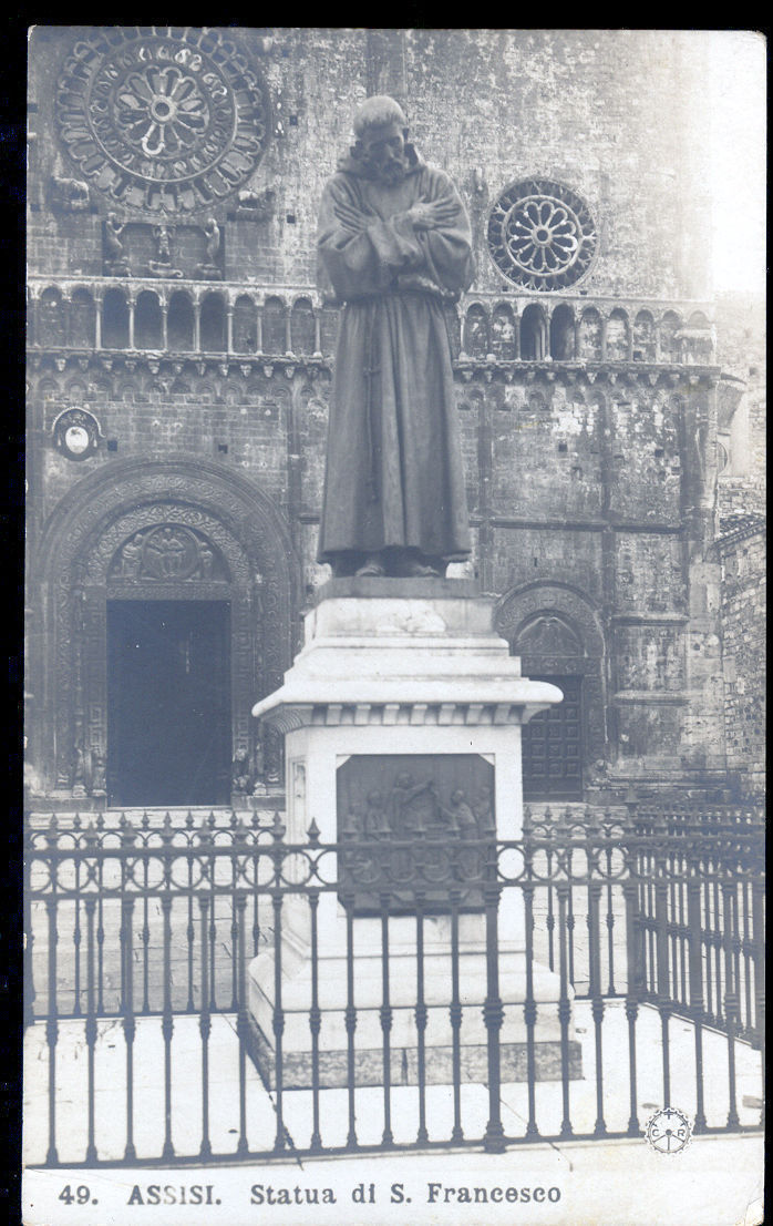 ASSISI - STATUA DI S. FRANCESCO - NV