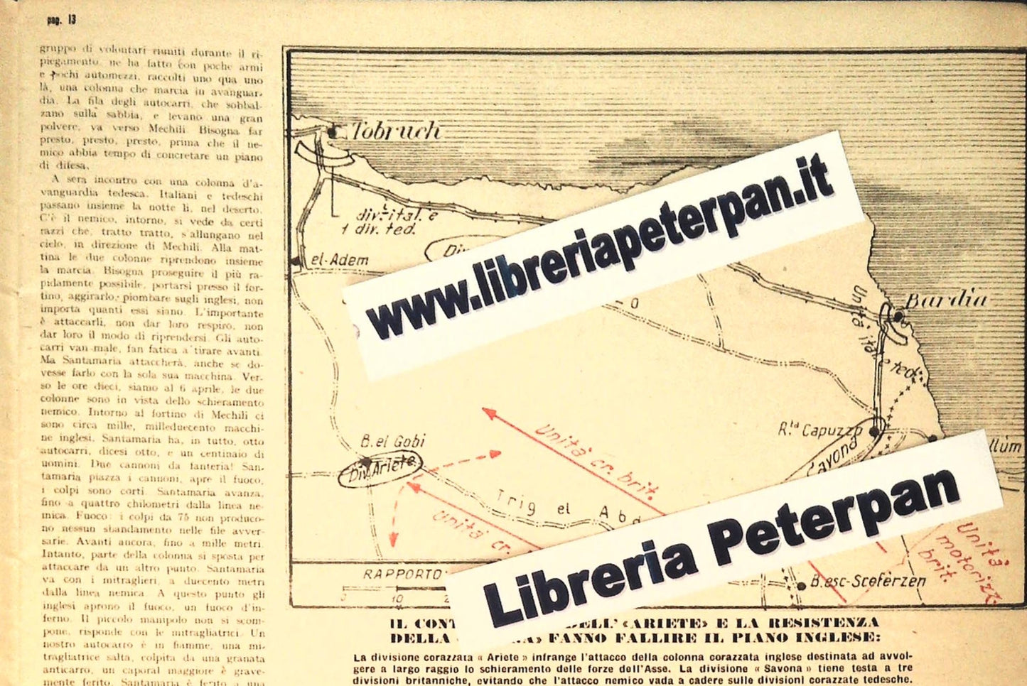 TEMPO N. 150 - 9-16 APRILE 1942 - OLTRE KIEV - BATTAGLIA DI LIBIA