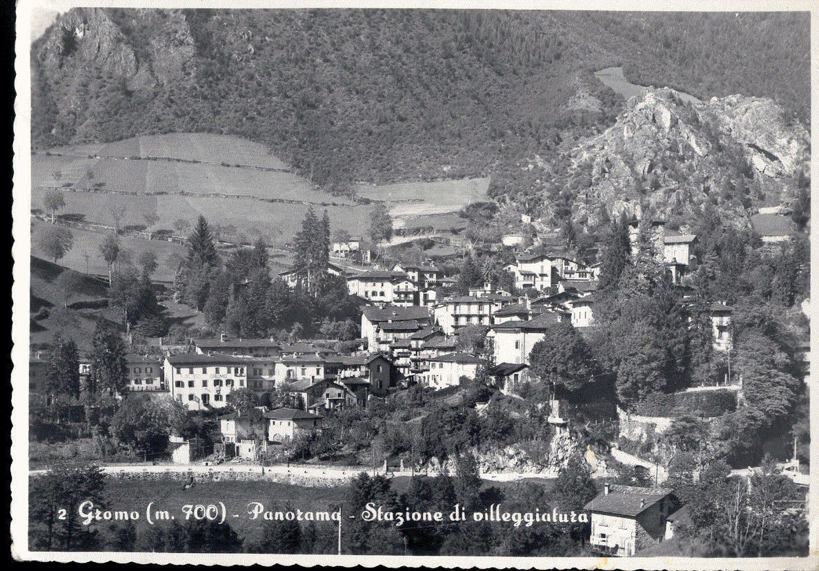 GROMO, STAZIONE DI VILLEGGIATURA - PANORAMA - V1958