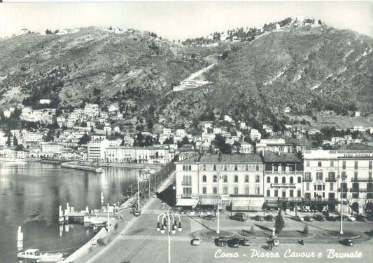 COMO - PIAZZA CAVOUR E BRUNATE - NV