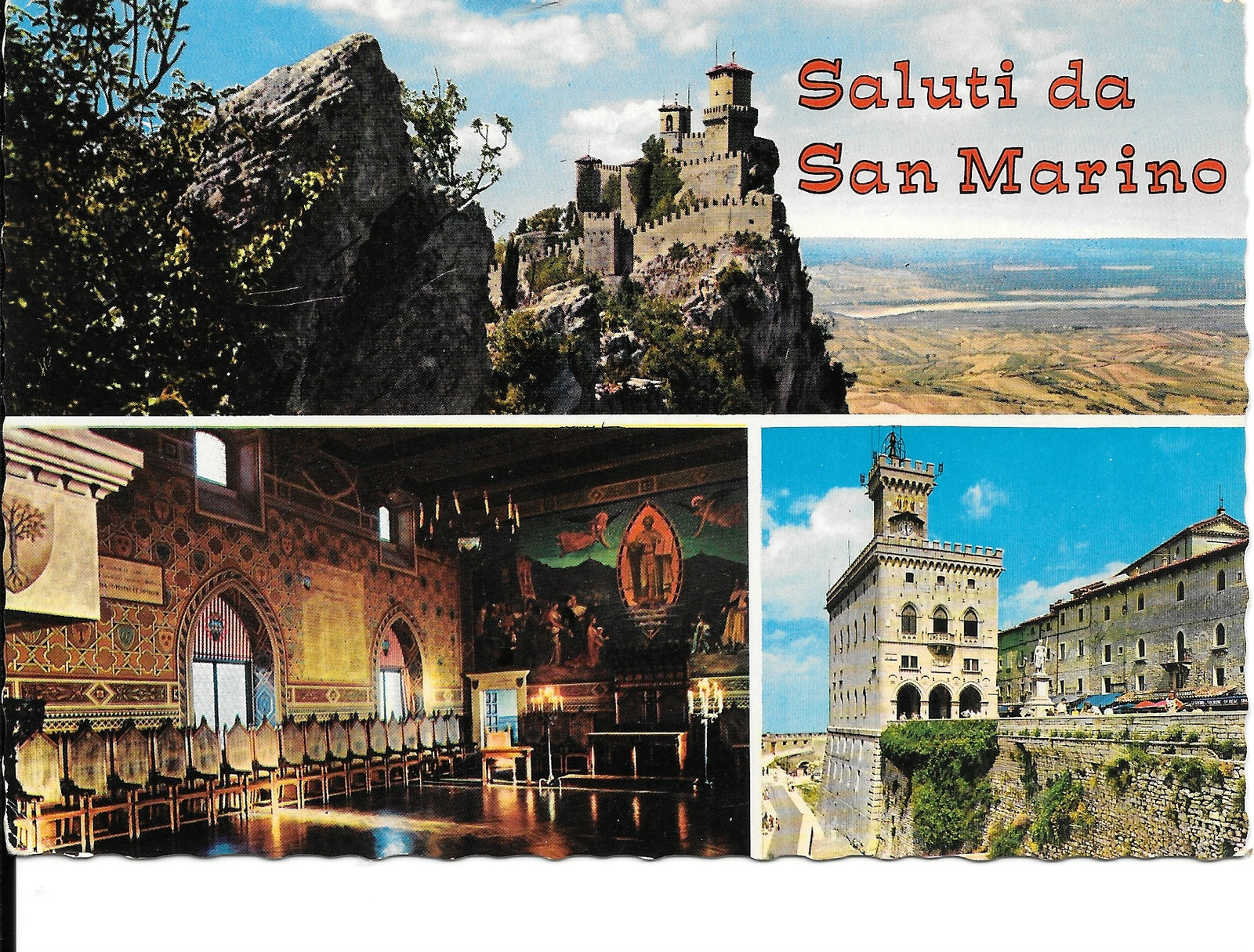SALUTI DA SAN MARINO - 3 VEDUTE - NV