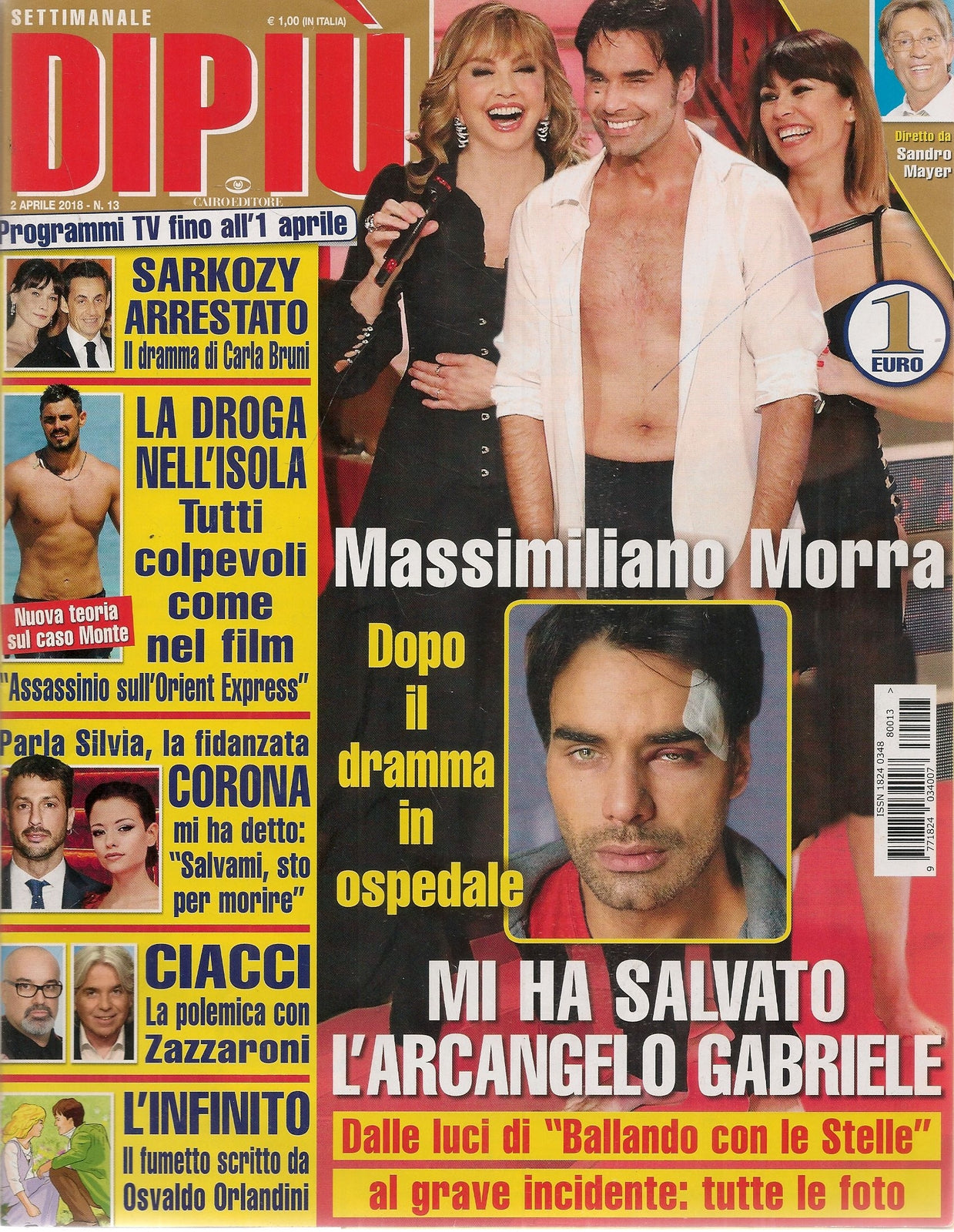 DIPIU' 2 APRILE 2018 - MASSIMILIANO MORRA - DROGA ISOLA - CORONA