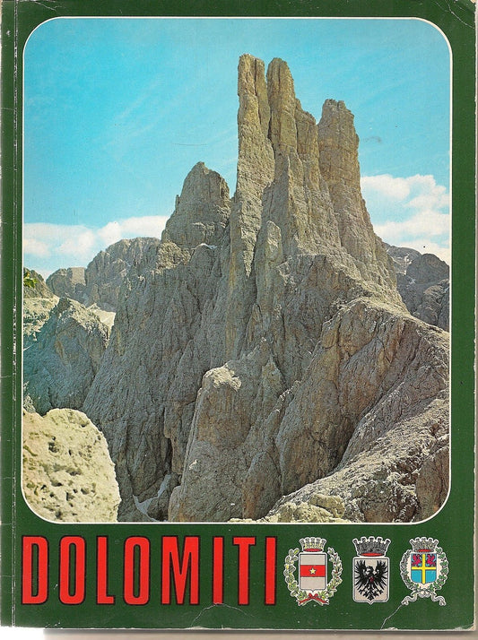 DOLOMITI  GUIDA TURISTICA  VERE FOTO A  COLORI - OREMPULLER