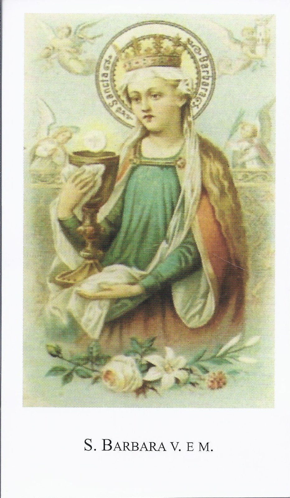 S. BARBARA V. e M.  - SANTINO - AS014-016 - Ed. Paco