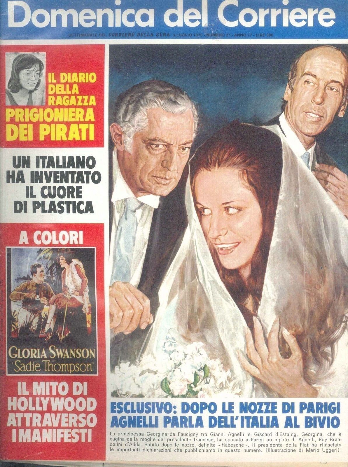 DOMENICA DEL CORRIERE N 27 - 3 LUGLIO 1975