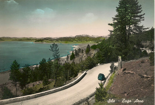 SILA - LAGO ARVO - V1954 - ACQUARELLATA