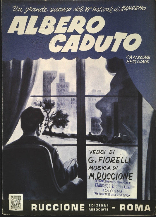 ALBERO CADUTO -  FIORELLI-RUCCIONE - SPARTITO-SHEET MUSIC