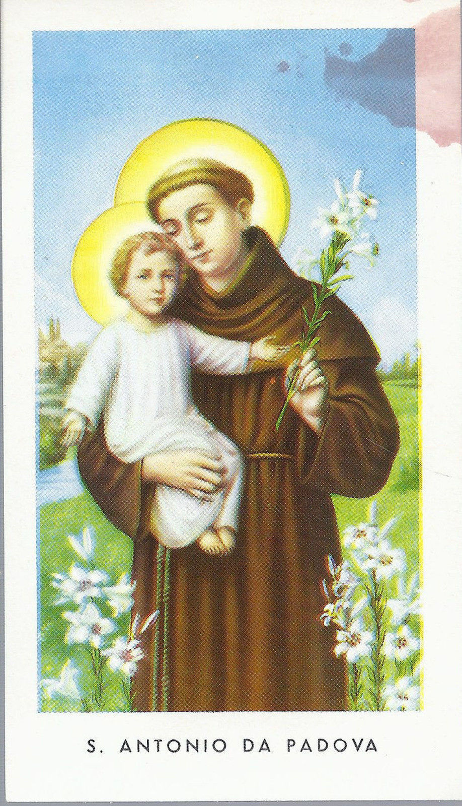 S. ANTONIO DA PADOVA - SANTINO - AS015-032 - Ed. ED G MI