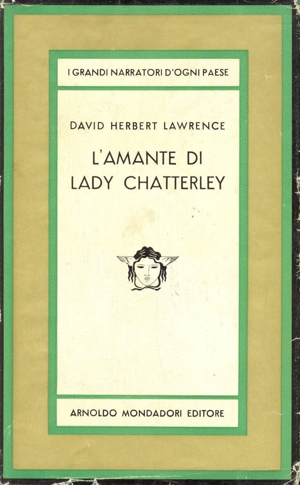 L'AMANTE DI LADY CHATTERLEY - DAVID HERBERT LAWRENCE - ED. MONDADORI-MEDUSA