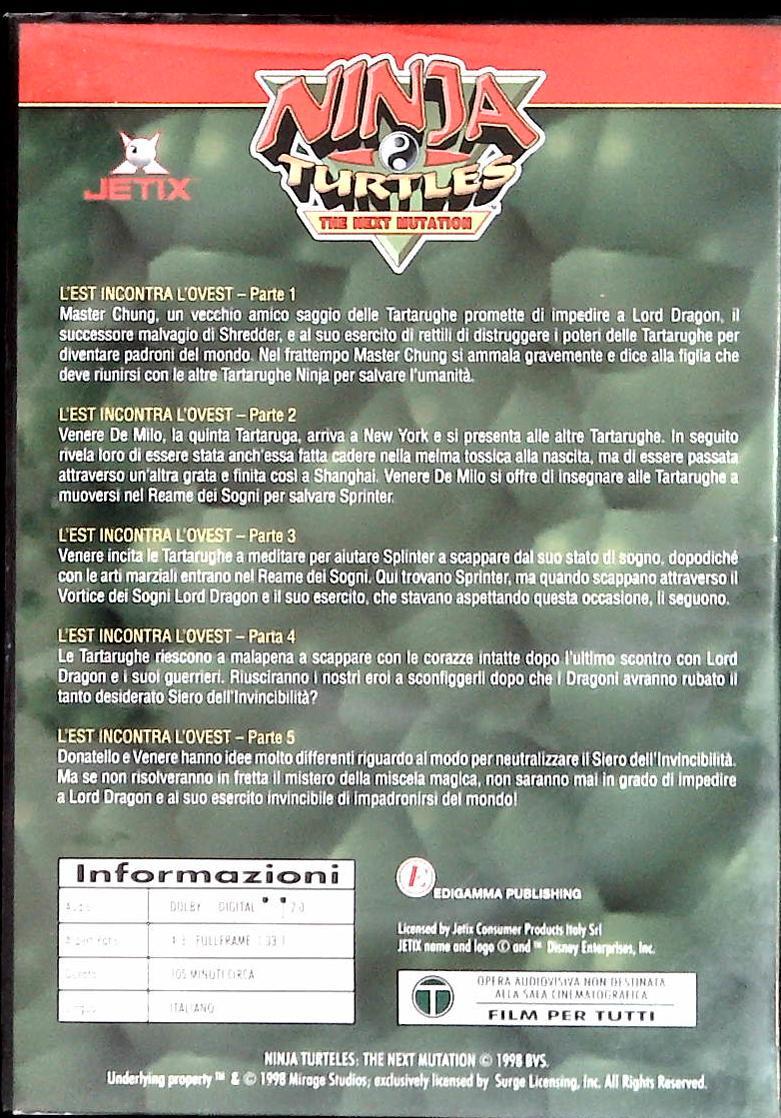 NINJA TURTLES. L'EST INCONTRA L'OVEST - DVD
