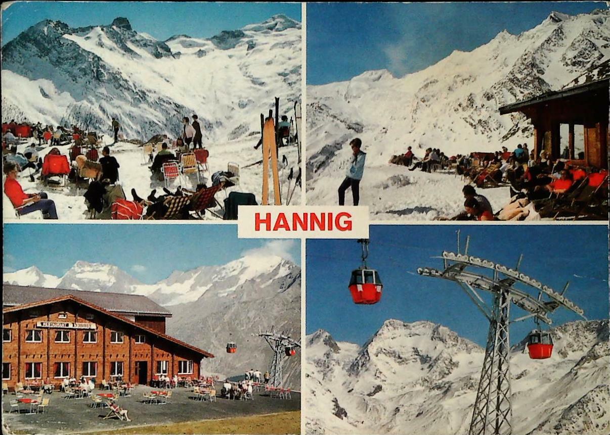 HANNIG - SVIZZERA - QUATTRO VEDUTE - V1974