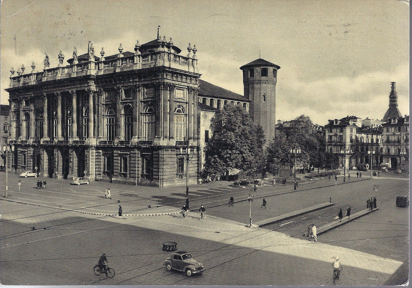 TORINO - PALAZZO MADAMA - V 1954 - FG - animata