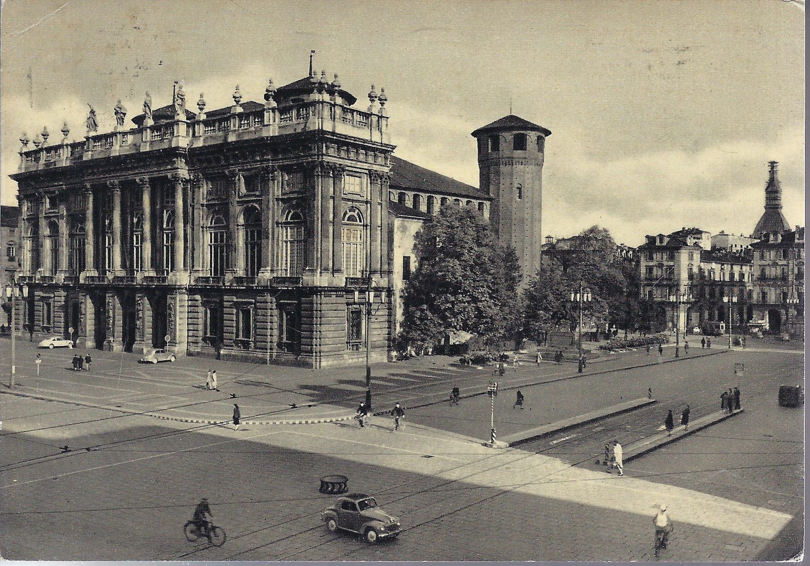 TORINO - PALAZZO MADAMA - V 1954 - FG - animata