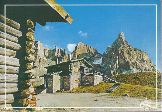 BAITA SEGANTINI - CIMON DELLA PALA - DOLOMITI - V 1990 - FG
