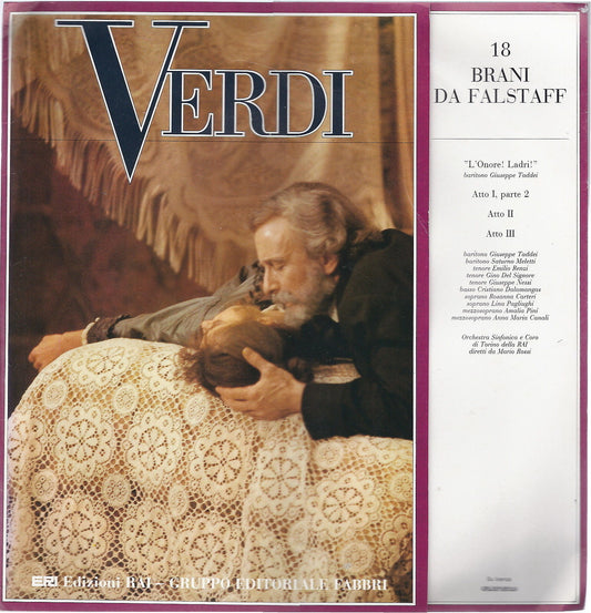 VERDI N° 18 - BRANI DA FALSTAFF # EDIZIONI RAI - FABBRI