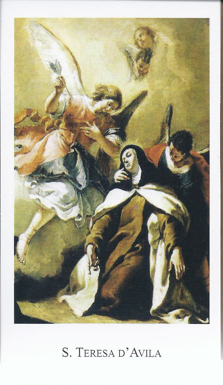 S. TERESA D'AVILA - SANTINO - AS013-342 - Ed. Paco