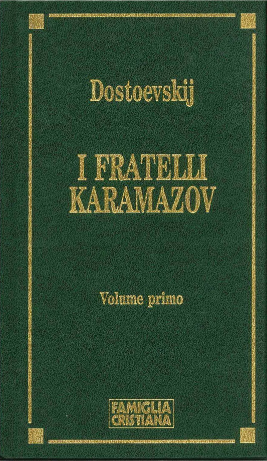 I FRATELLI KARAMAZOV-DOSTOEVSKIJ-VOL. PRIMO-FAM. CRISTIANA 1995-OUTLET DEL LIBRO