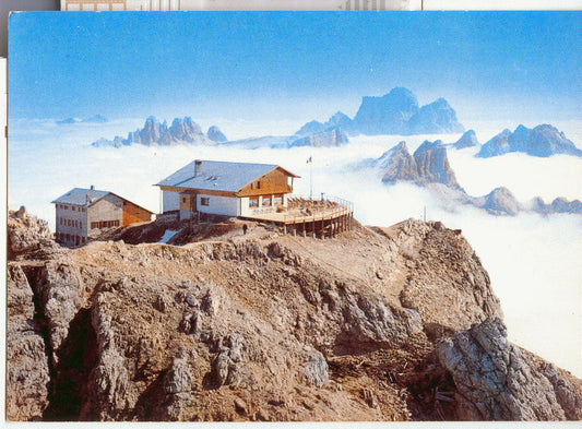 DOLOMITI - RIFUGIO MONTE LAGAZUOI - M.PELMO V1973