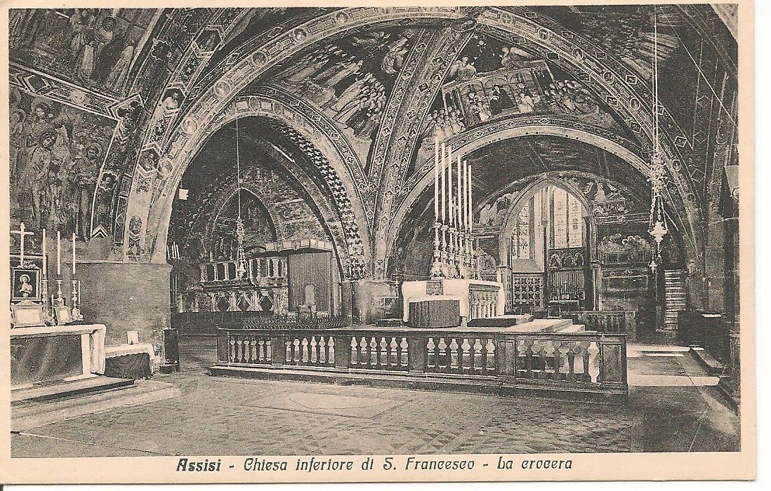 ASSISI - CHIESA INFERIORE DI S. FRANCESCO - LA CROCIERA - NV