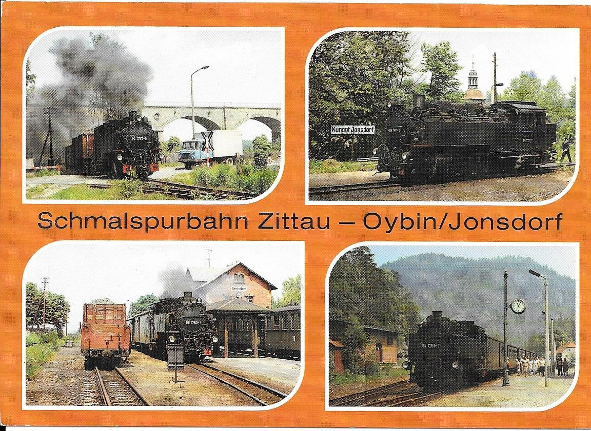 SCHMALSPURBAHN ZITTAU - OYBYN-JONSDORF - QUATTRO VEDUTE - NV