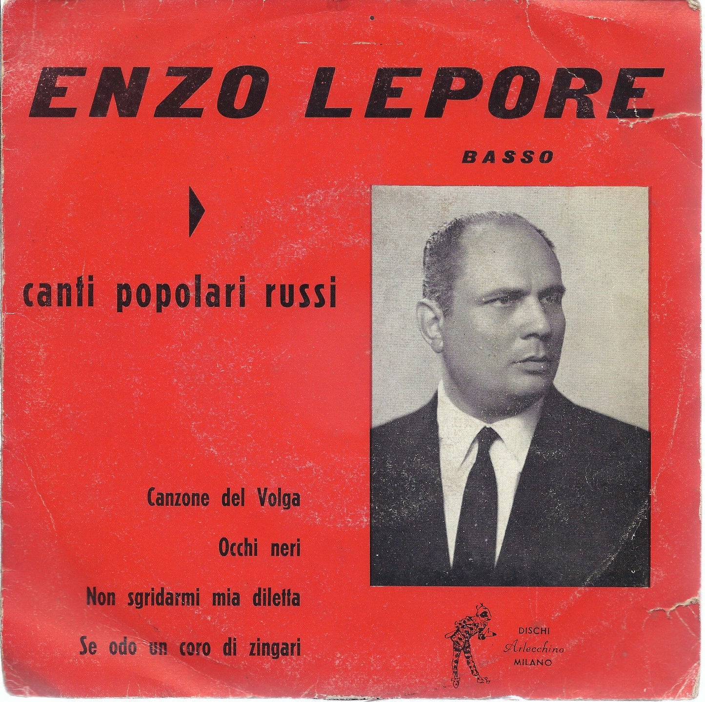 CANZONE DEL VOLGA - NON SGRIDARMI MIA DILETTA - CANTI POPOLARI RUSSI - E. LEPORE