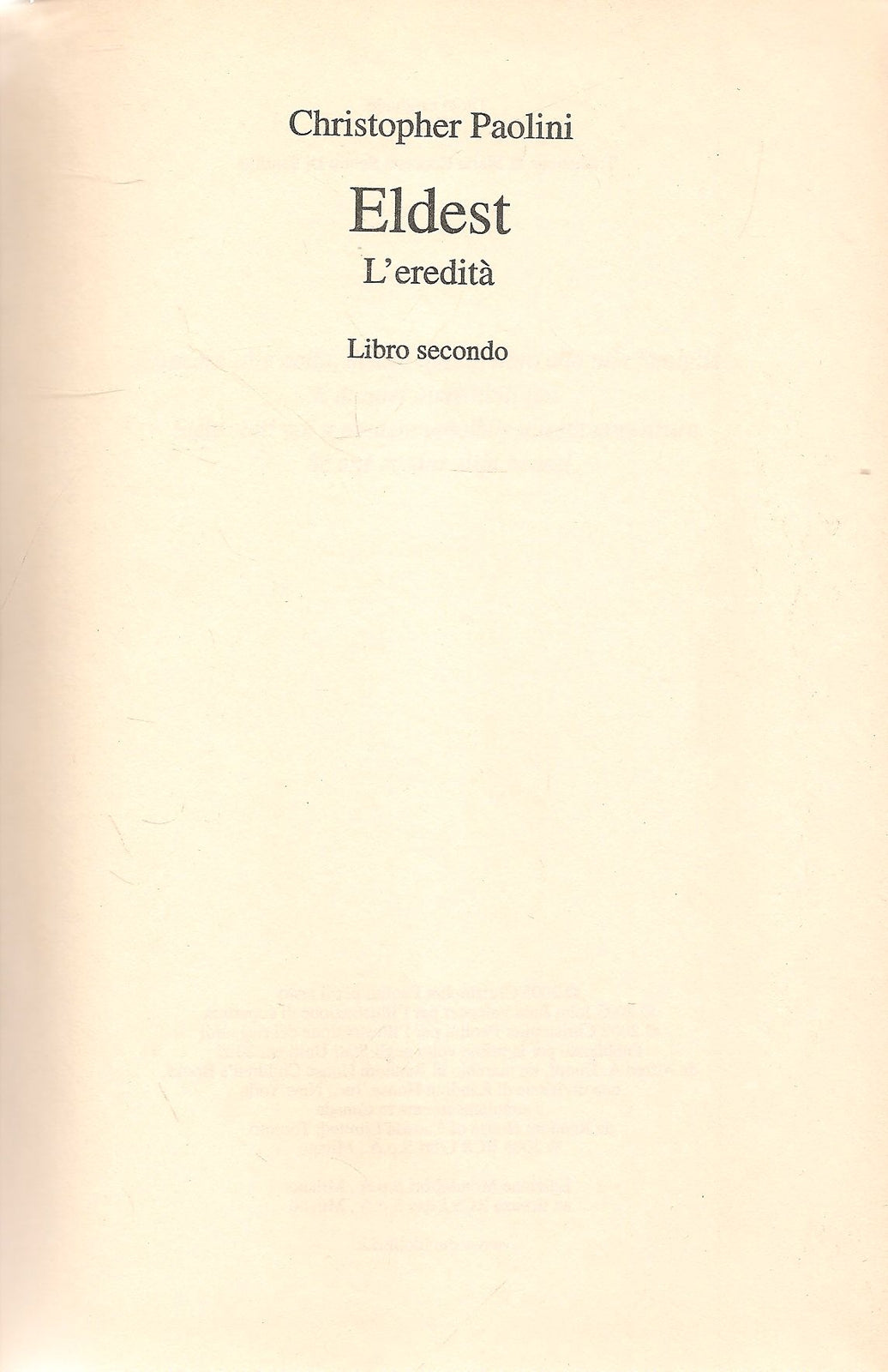 LDEST - CHRISTOPHER PAOLINI