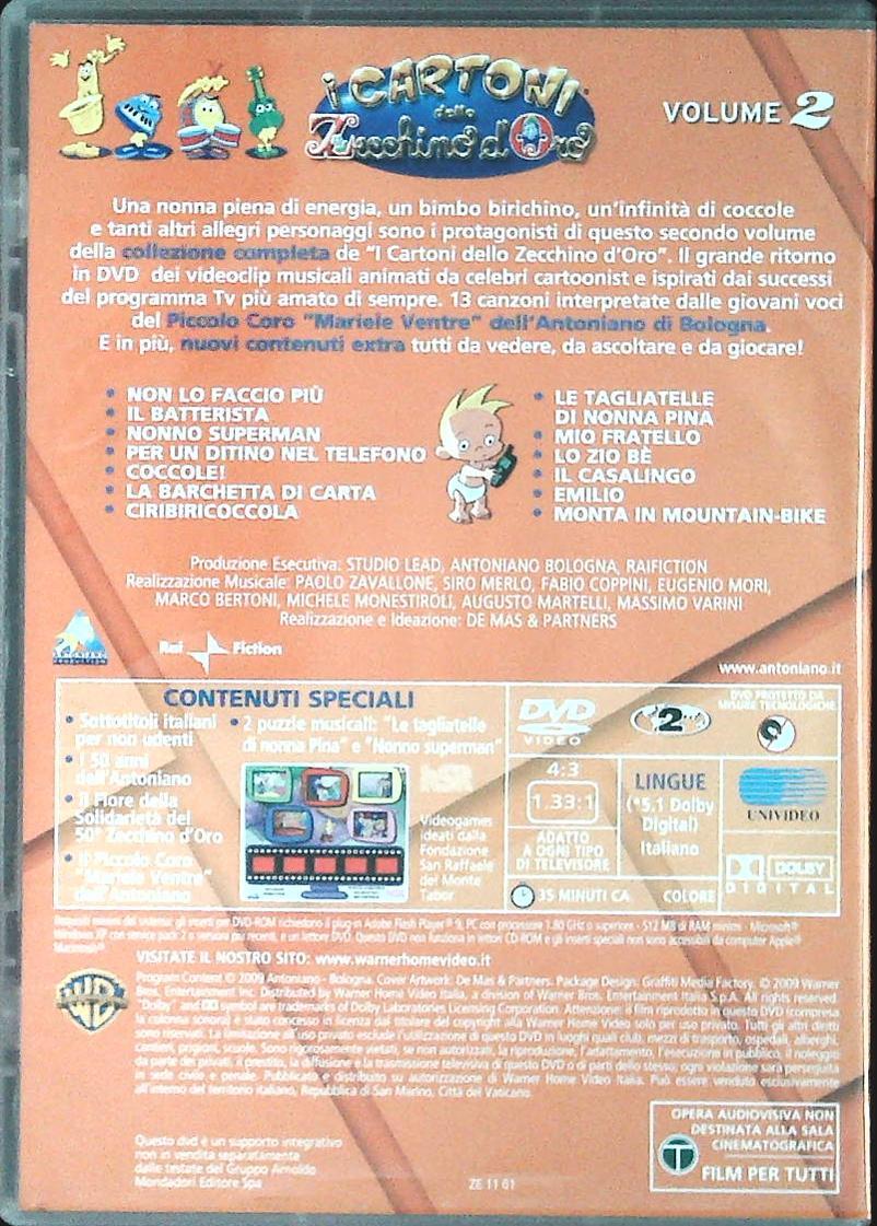 LE TAGLIATELLE DI NONNA PINA. I CARTONI DELLO ZECCHINO D'ORO - DVD