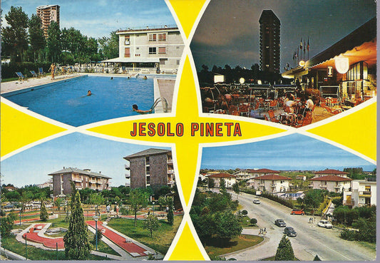 JESOLO PINETA - 4 VEDUTE - V 1978 - FG