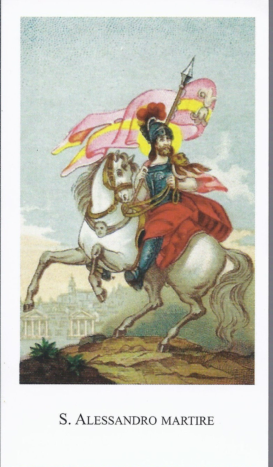 S. ALESSANDRO Martire - SANTINO - AS014-045 - Ed. Paco