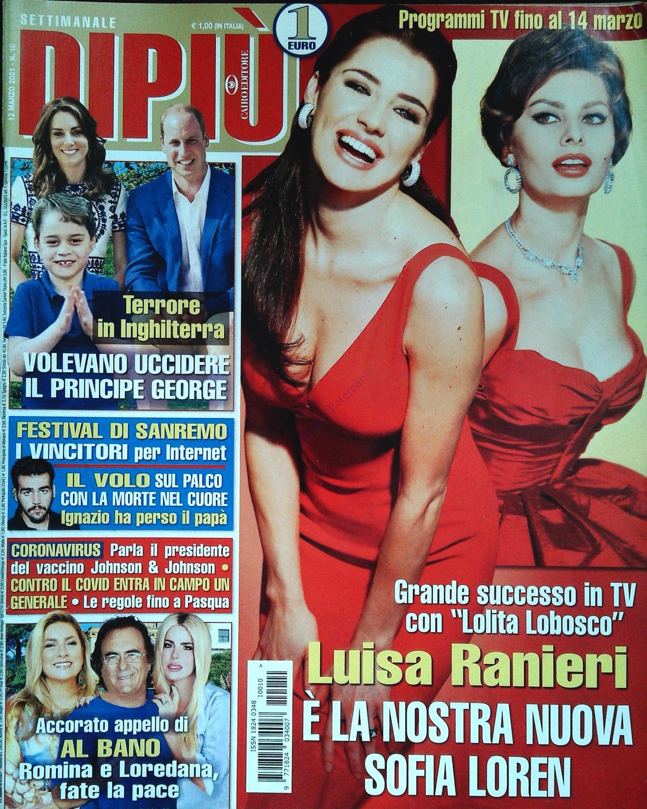 SI PIU' 12 MARZO 2021 - LUISA RANIERI-AL BANO
