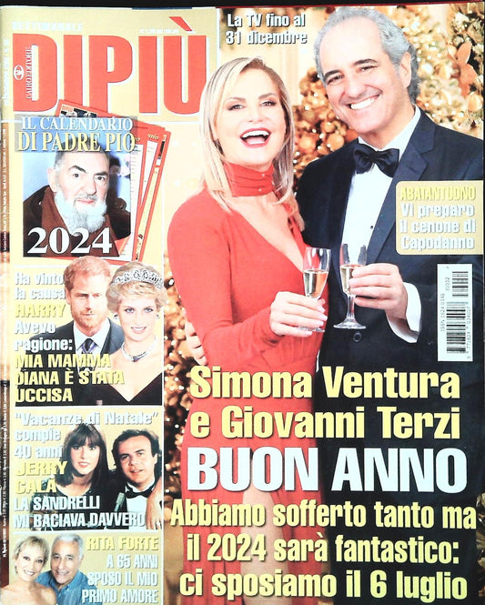 DI PIU' 29 DICEMBRE 2023 - SIMONAVENTURA - JERRY CALA' - RITA FORTE