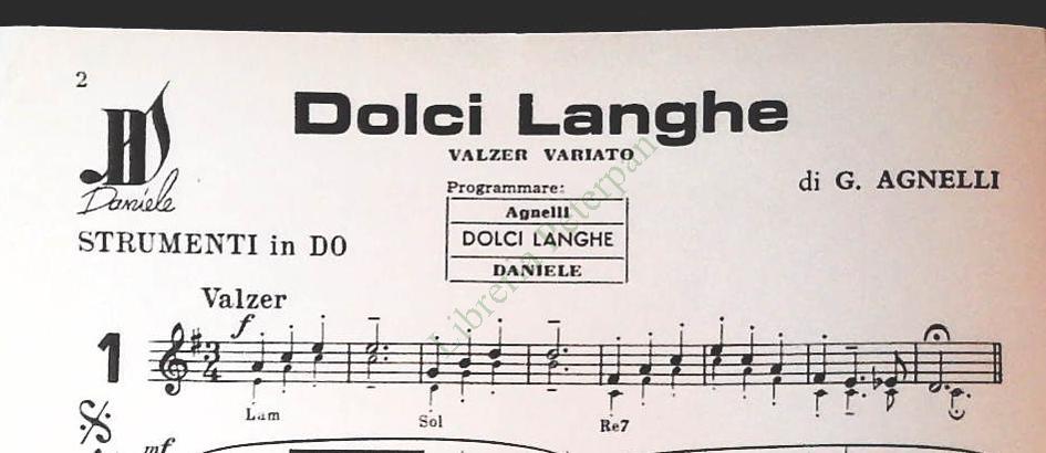 SERIE CAMPAGNOLA - 20 BRANI - SPARTIO- SHEET MUSIC