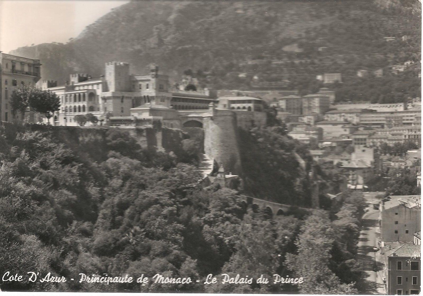 COTE D'AZUR - PRINCIPAUTE DE MONACO - LE PALAIS DU PRIN