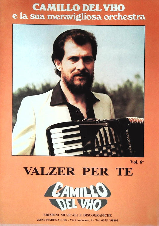 CAMILLO DEL VHO - 12 BRANI - SPARTITO-SHEET MUSIC