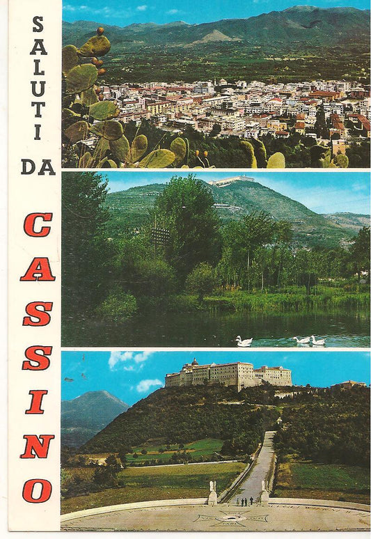 SALUTI DA CASSINO - TRE VEDUTE - NV
