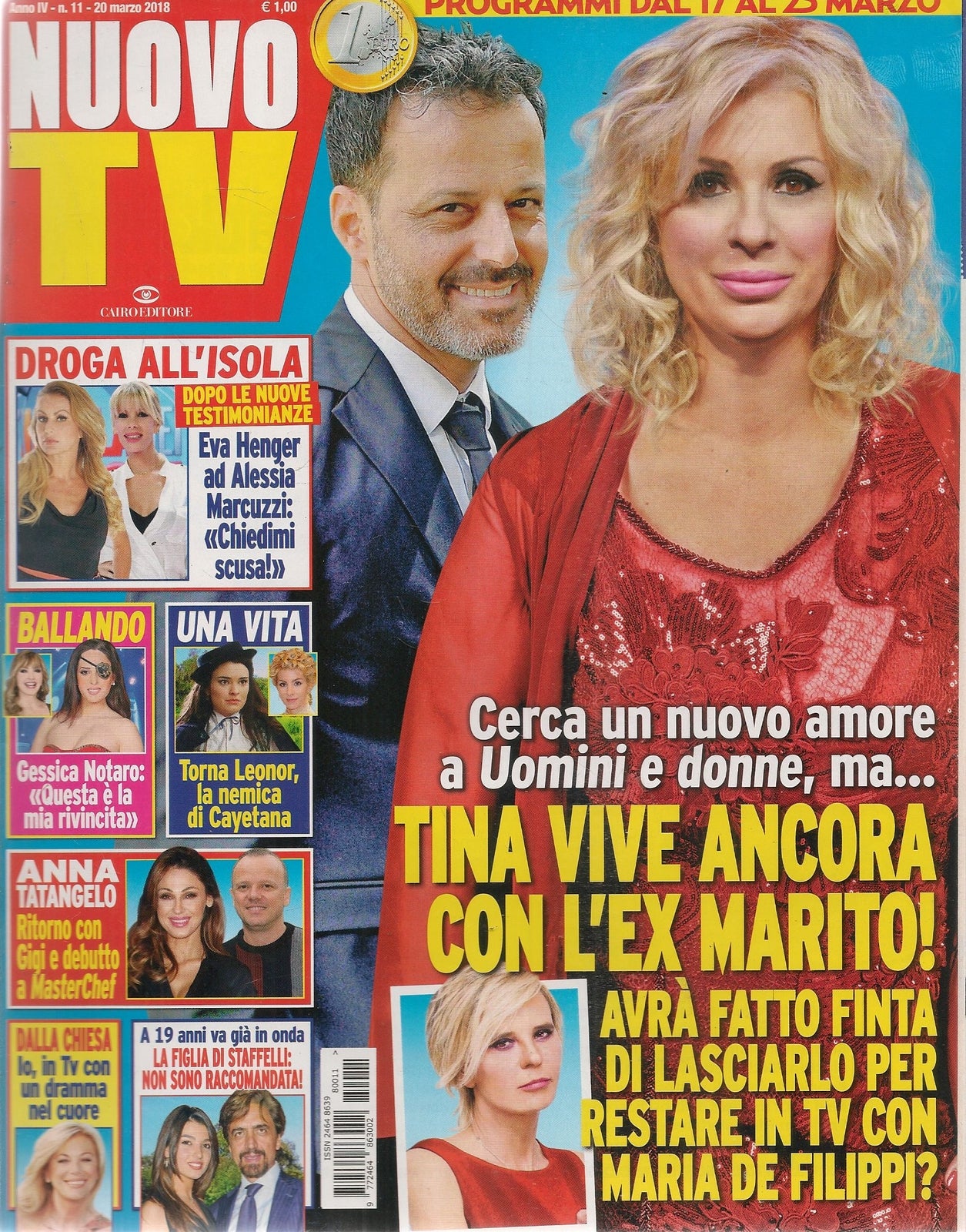 NUOVO TV 20 MARZO 2018 - DROGA ALL'SOLA-GESSICA NOTARO-ANNA TATANGELO