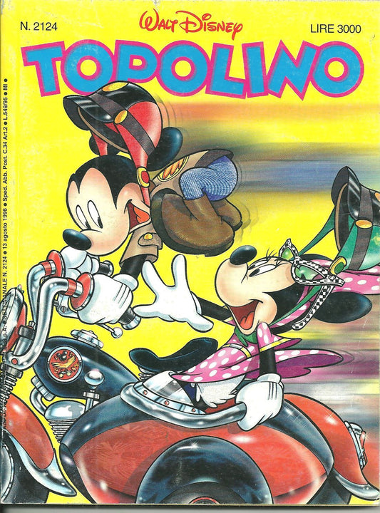 TOPOLINO N. 2124 -13 AGOSTO 1996