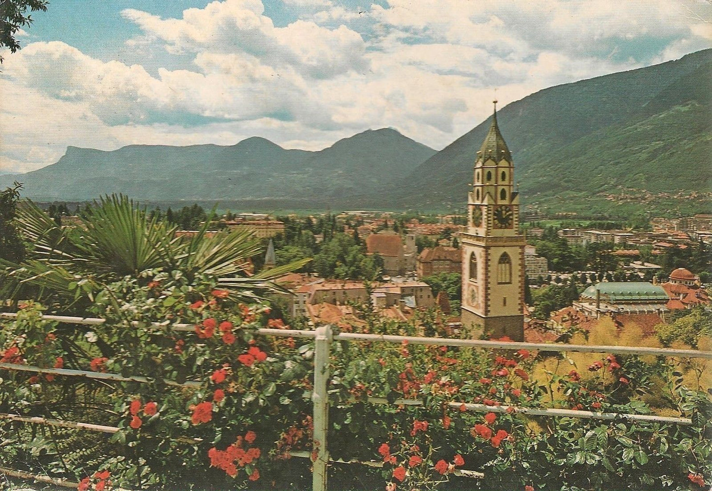 MERANO - PANORAMA DA PASSEGGIATA TAPPEINER - V1979