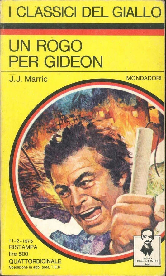 UN ROGO PER GIDEON - J.J. MARRIC   I CLASSICI DELGIALLO N. 210