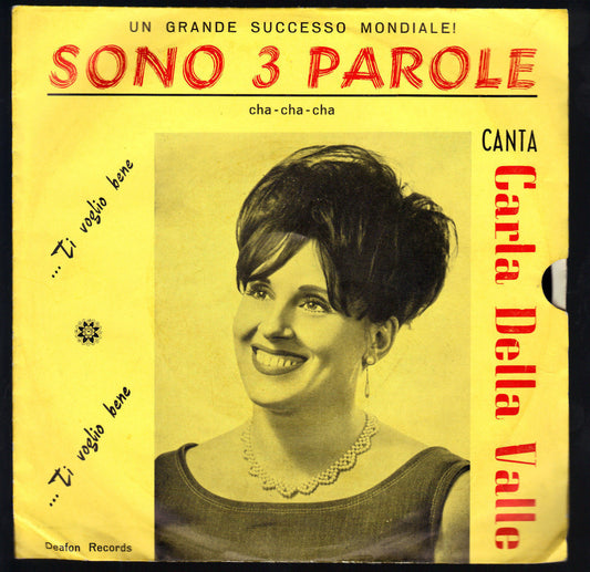 SONO 3 PAROLE - QUANDO L'ANIMA PIANGE # CARLA DELLA VALLE