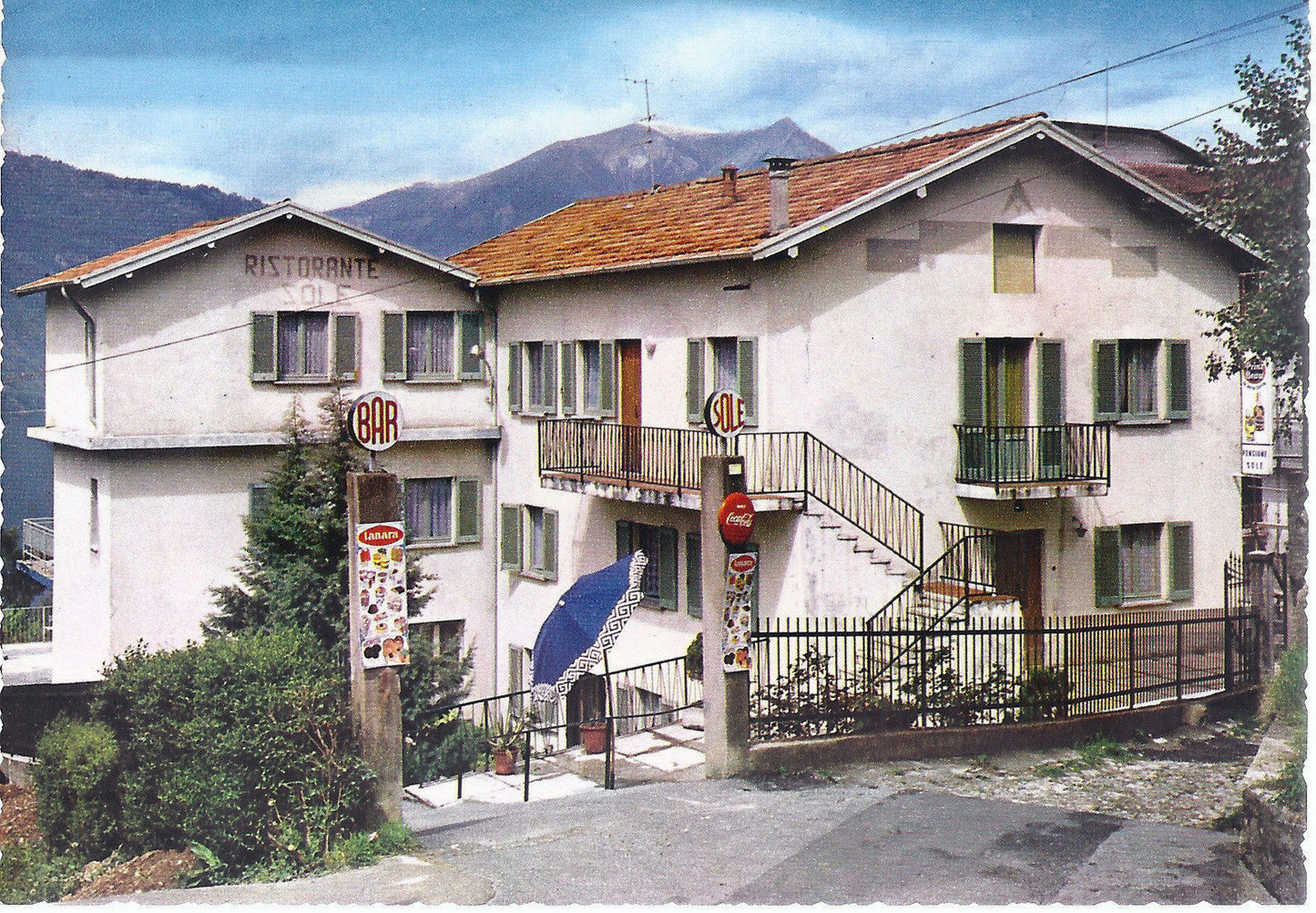 LIERNA - ALBERGO RISTORANTE "SOLE" - NV - FG