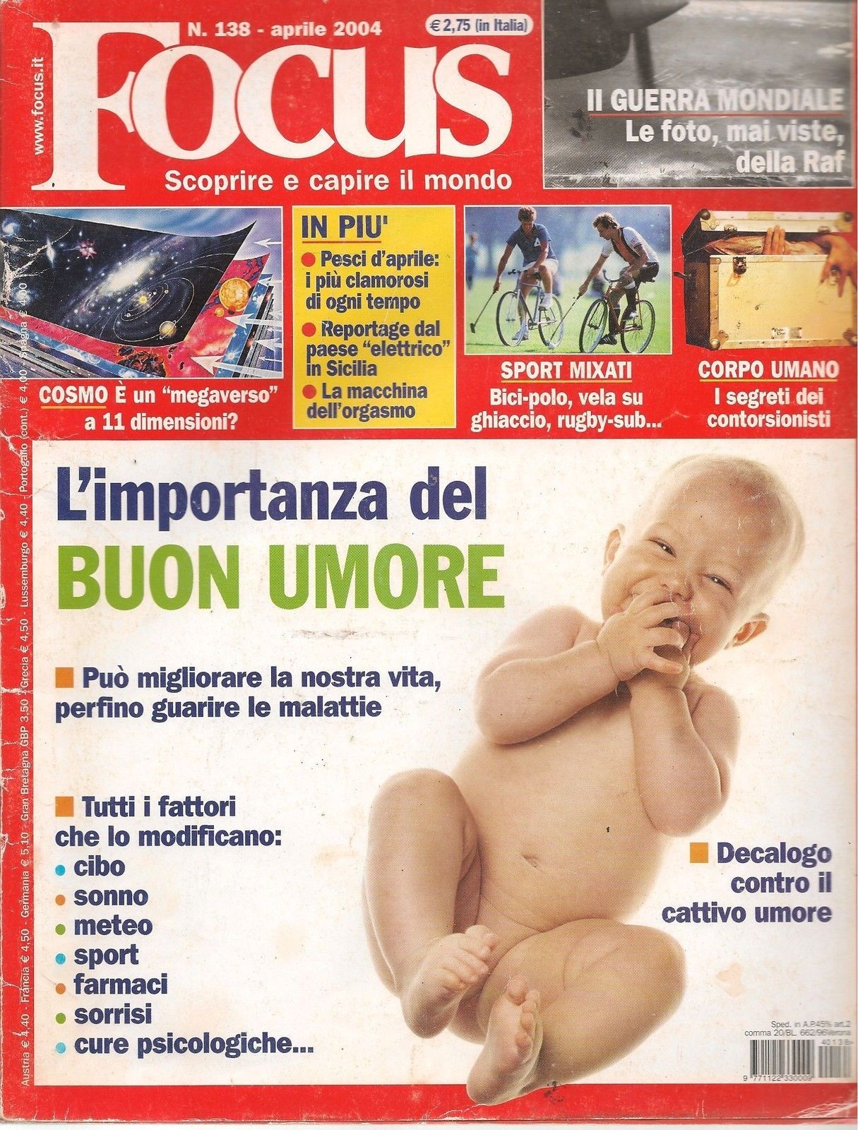 FOCUS n° 138 - aprile 2004
