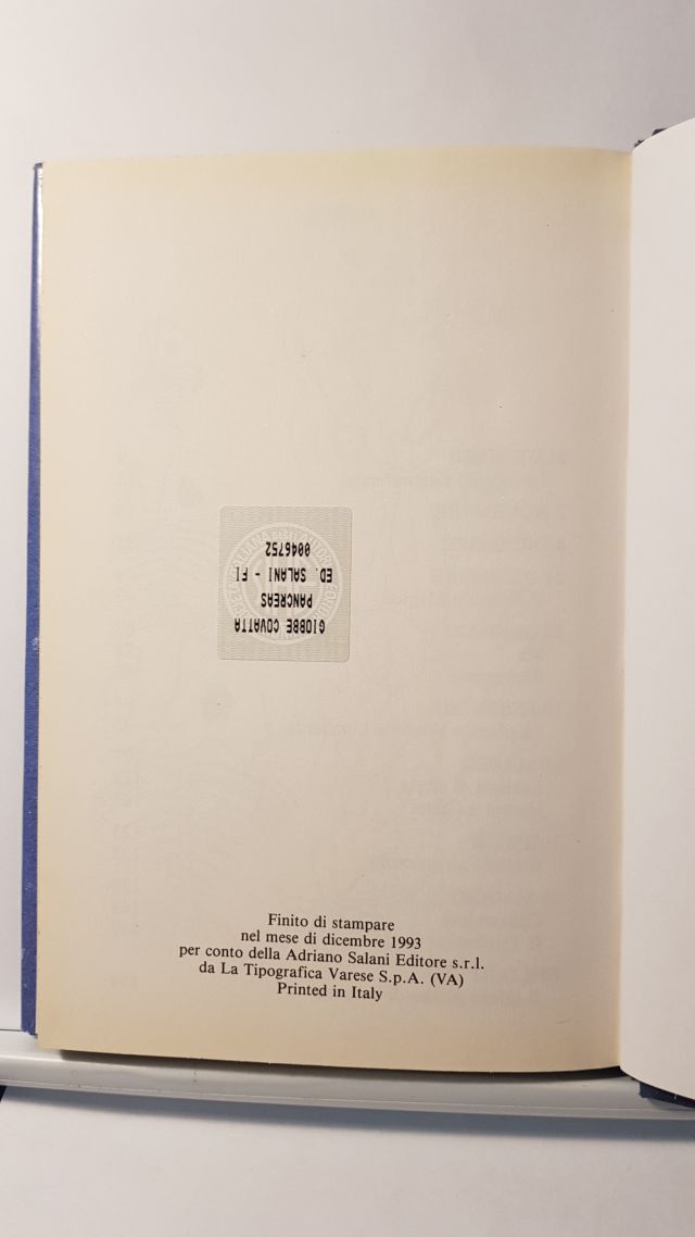 PANCREAS.TRAPIANTO DAL LIBROCUORE - GIOBBE COVATTA - SALANI 1993