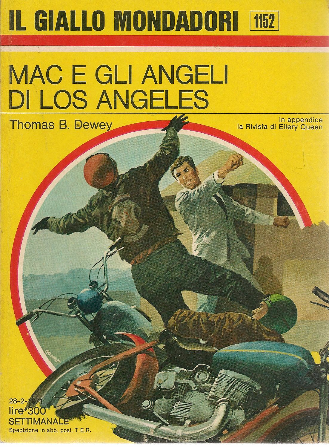 MAC E GLI ANGELI DI LOS ANGELES - THOMAS B. DEWEY - IL GIALLO MONDADROI N. 1152