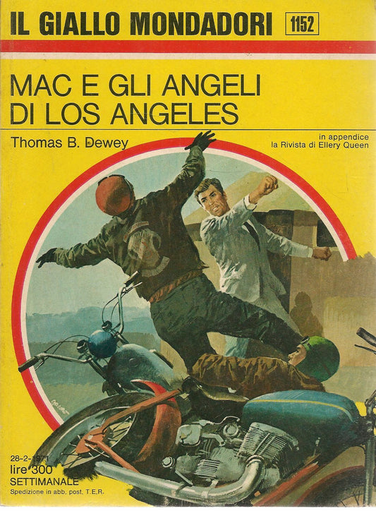 MAC E GLI ANGELI DI LOS ANGELES - THOMAS B. DEWEY - IL GIALLO MONDADROI N. 1152